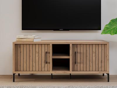 Tv-meubel MOSCATO 2 deuren lichte millenium eik Tv-meubel MOSCATO 2 deuren lichte millenium eik