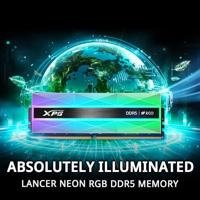 XPG DDR5 Lancer Neon RGB 2x16GB 7200 CL34 - thumbnail