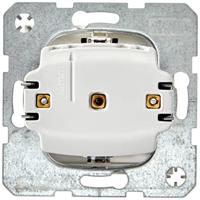 Berker S1 wandcontactdoos 1-voudig met randaarde en klapdeksel polarwit mat 47511909 - thumbnail