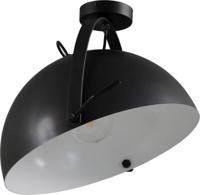 Masterlight Landelijke plafondlampLarino 40 zwart met wit - 5198-30-06-B - thumbnail