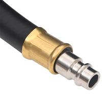 VidaXL Luchtslang hybride 0,6&apos;&apos; 20 m rubber en pvc zwart - thumbnail