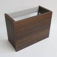 INK - Fontein Onderkast Greeploos Hout Décor Universeel Links/rechts Draaiend - 360x180x270 mm - Koper Eiken - thumbnail