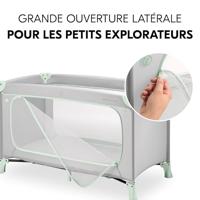 Lettino da viaggio - HAUCK - DREAM N PLAY PLUS - 60 x 120 cm - Dalla nascita - Pieghevole - Dusty Blue - thumbnail