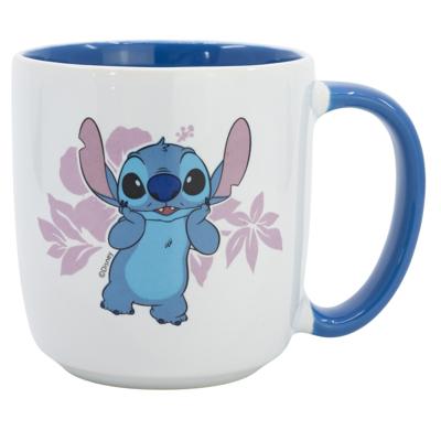 Lilo & Stitch Mug Stitch pink Flowers 385 ml