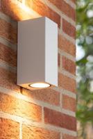 Lucide ZARO - Wandspot / Wandlamp Binnen/Buiten - 2xGU10 - IP65 - Wit - thumbnail