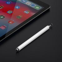 JOYROOM JR-BP560 uitstekende serie draagbare universele passieve disc hoofd capacitieve pen met verwisselbare Refill (wit) - thumbnail