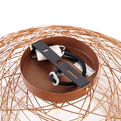 QAZQA Design plafondlamp koper ovaal - Sarella QAZQA Design plafondlamp koper ovaal - Sarella