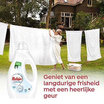 Vloeibaar wasmiddel klein & krachtig stralend wit