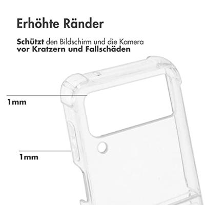 Accezz Clear Backcover Samsung Galaxy Z Flip 4 Telefoonhoesje Transparant Accezz Clear Backcover Samsung Galaxy Z Flip 4 Telefoonhoesje Transparant
