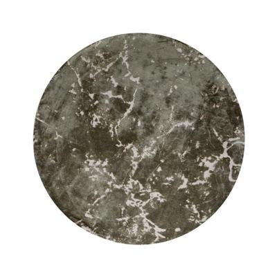 Light & Living Rond Vloerkleed 'Sjors' 200cm, kleur Olijfgroen