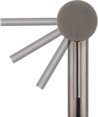 Ben Navan wastafelkraan geborsteld zwart