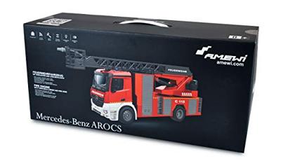 Amewi Mercedes Brandweer Ladderwagen 1/18 Amewi Mercedes Brandweer Ladderwagen 1/18