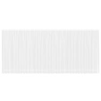 VidaXL Kantgordijn met gordijnen bloemen wit 200 x 900 cm polyester - thumbnail