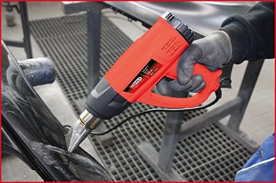 KS TOOLS Ks-tools heteluchtpistool set hot air blower set lcd ks-tools, 5-piece, digita - thumbnail