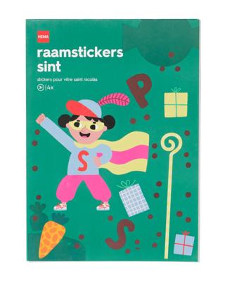 HEMA Raamstickers A4 Sint