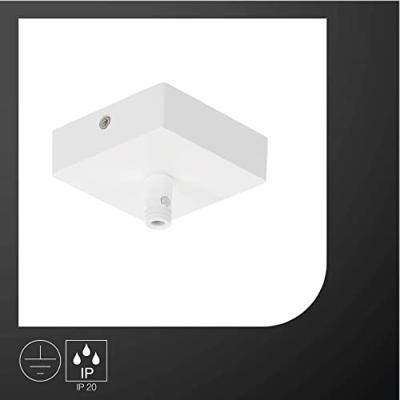 SLV PlafondrozetGlenos wit - 210061