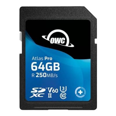 OWC Atlas Pro (64GB) SDXC UHS-II V60 Media Card