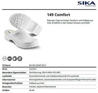 SIKA 149 Comfort Klomp Open Hak OB Wit - Maat 39 - 16.089.028.39 - thumbnail
