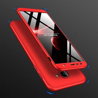 GKK drie stage splicing volledige dekking PC Case voor Samsung Galaxy J4 + (rood) GKK drie stage splicing volledige dekking PC Case voor Samsung Galaxy J4 + (rood)