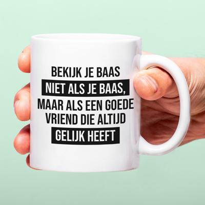 Mok Bekijk je baas niet als je baas