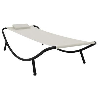 Tuinbed 200x90 cm staal crme