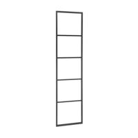 Handdoekrek Sapho SKA Industrial Staand 170x42 cm Mat Zwart Sapho - thumbnail