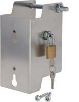 AKO paalhouder voor montage op een houten paal voor zonnepan - thumbnail