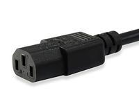 Equip Stroom Aansluitkabel 1.8 m Zwart - thumbnail
