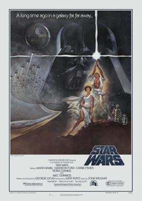 Poster- Star Wars - A long time ago in a galaxy far far away, Originele Filmposter, Premium Print, Professioneel Fotopapier Poster- Star Wars - A long time ago in a galaxy far far away, Originele Filmposter, Premium Print, Professioneel Fotopapier