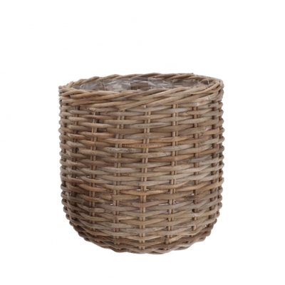 Rattan Kuboo ketel naturel 44x40cm