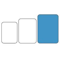 Dienblad olympia kristallon 45x35 cm pp wit - thumbnail