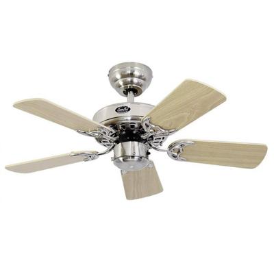 CasaFan Classic Royal 75 BN Plafondventilator 48 W (Ø x h) 75 cm x 225 mm Chroom (geborsteld) CasaFan Classic Royal 75 BN Plafondventilator 48 W (Ø x h) 75 cm x 225 mm Chroom (geborsteld)