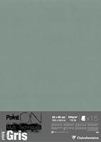 Clairefontaine Painton Mixmedia - Losse Vellen - 250 gr - 15 Blad Per Pak - 50 x 65 cm - Grijs - thumbnail