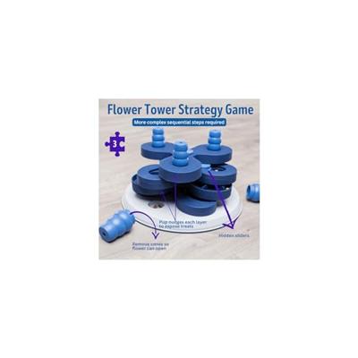 Trixie Flower Tower Strategisch hondendenkspel - thumbnail