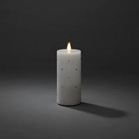Konstsmide 1839-100 LED-kaars met echte was Warm-wit Warmwit (Ø x h) 75 mm x 168 mm Timer, Schakelaar - thumbnail