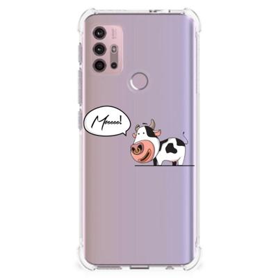 Motorola Moto G30 | G20 | G10 Stevig | Bumper Hoesje | Cow Motorola Moto G30 | G20 | G10 Stevig | Bumper Hoesje | Cow