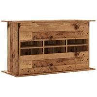 VidaXL Aquariumstandaard 101x41x58 cm bewerkt hout oud houtkleurig - thumbnail