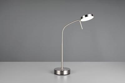 Trio RVS bureaulampMoreno oplaadbaar - R54561107