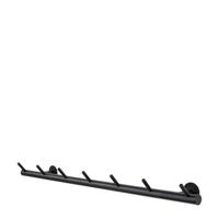 Kapstok Montana Zwart 7-haaks - thumbnail
