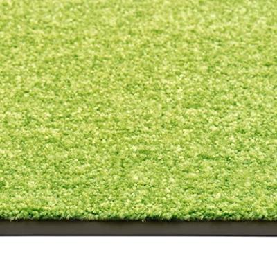 VidaXL Deurmat wasbaar 60x90 cm groen