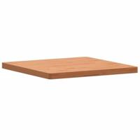Tafelblad vierkant 70x70x4 cm massief beukenhout - thumbnail