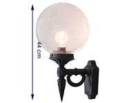 Wandlamp Orion opwaarts - thumbnail