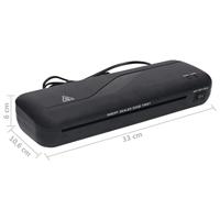 VidaXL Lamineermachine 4-in-1 a4 zwart - thumbnail