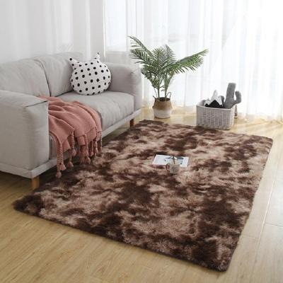 Eenvoudige sofa bed gradiënt tapijt woonkamer slaapkamer mat kleur: koffie grootte: 50x80cm