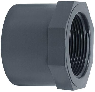 Europond PVC Lijmring 25mm met ½" Binnendraad - Waterdichte Verbindingsring voor Vijverconstructie Europond PVC Lijmring 25mm met ½" Binnendraad - Waterdichte Verbindingsring voor Vijverconstructie