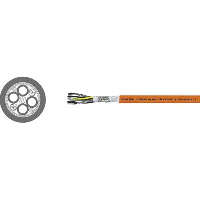 Helukabel TOPSERV® 119 Servokabel 4 G 1.5 mm² + 4 x 0.75 mm² Oranje 707291 50 m