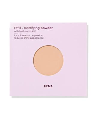 HEMA Navulling mattifying powder 24 soft beige