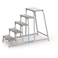 Zarges opstap 1000mm platformhoogte - thumbnail
