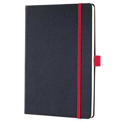 Sigel SI-CO662 Notitieboek Conceptum RED Edition Hardcover A5 Zwart Geruit