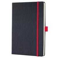 Sigel SI-CO662 Notitieboek Conceptum RED Edition Hardcover A5 Zwart Geruit - thumbnail